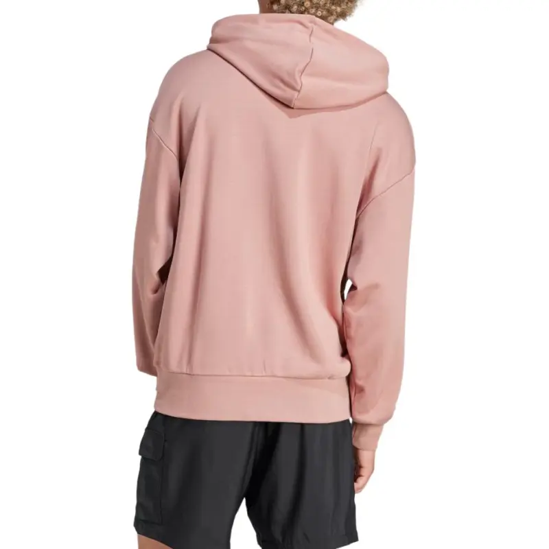Adidas Free Shipping With AdiClub Essentials Loose Fit 3 Bar Logo French Terry Hoodie-2