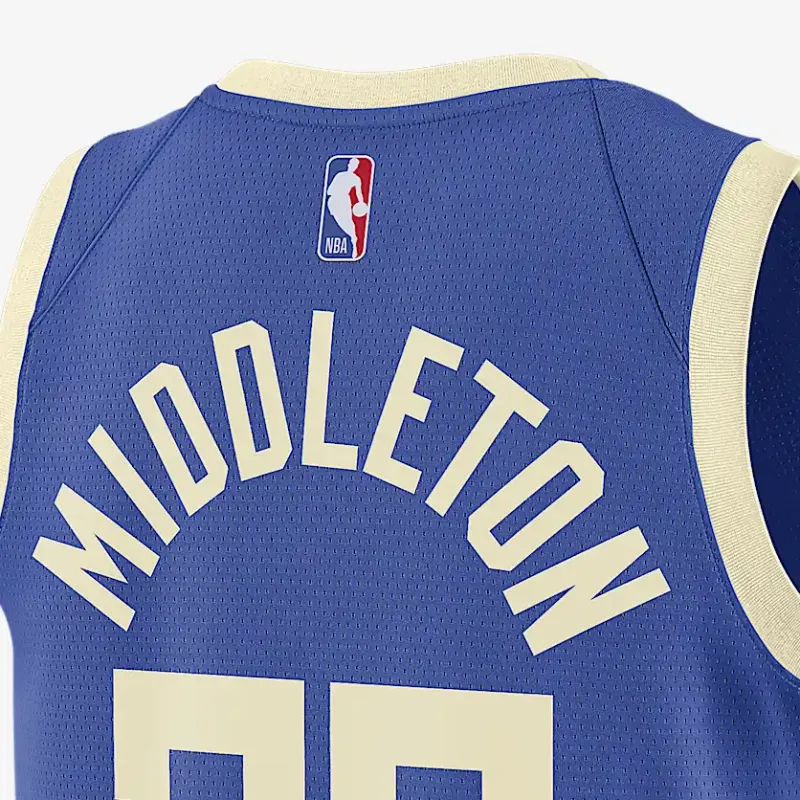 Nike Khris Middleton Milwaukee Bucks 2024/25 City Edition Men's Nike Dri-FIT Nba Swingman Jersey-5