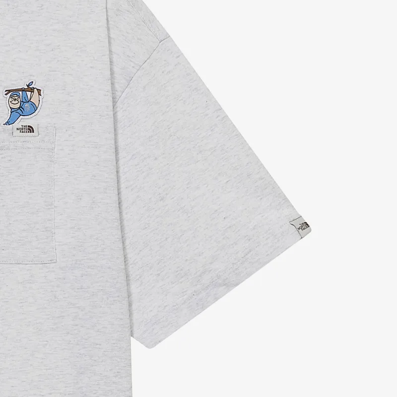 THE NORTH FACE T Shirt Men's Light Gray-2