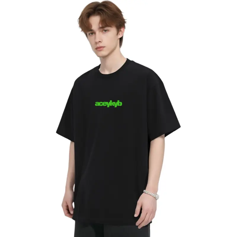 YK&YB T Shirts Unisex Black-4
