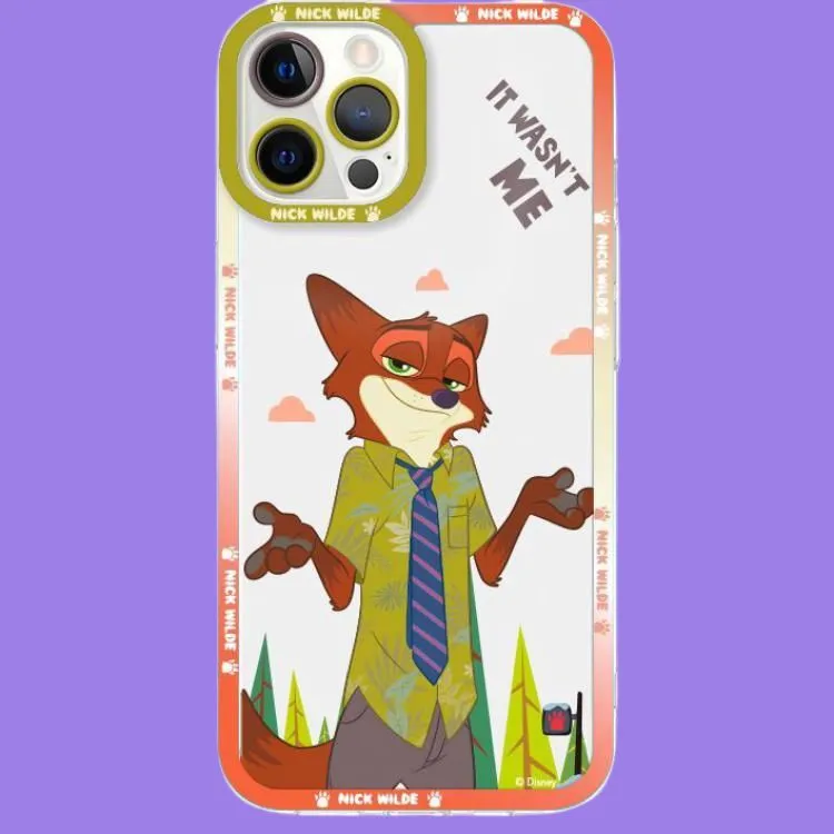 Disney Silicone Material Zootopia Judy Hopps Angel Eyes Phone Cases Compatible With IPhone 14 Pro Max Trendy-2