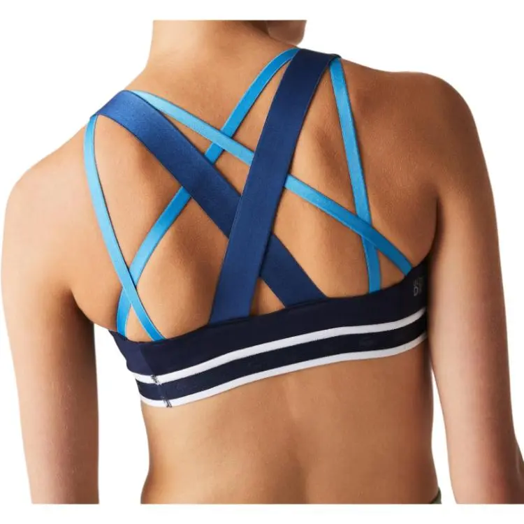 LACOSTE Bra Women's Marine Blue-3