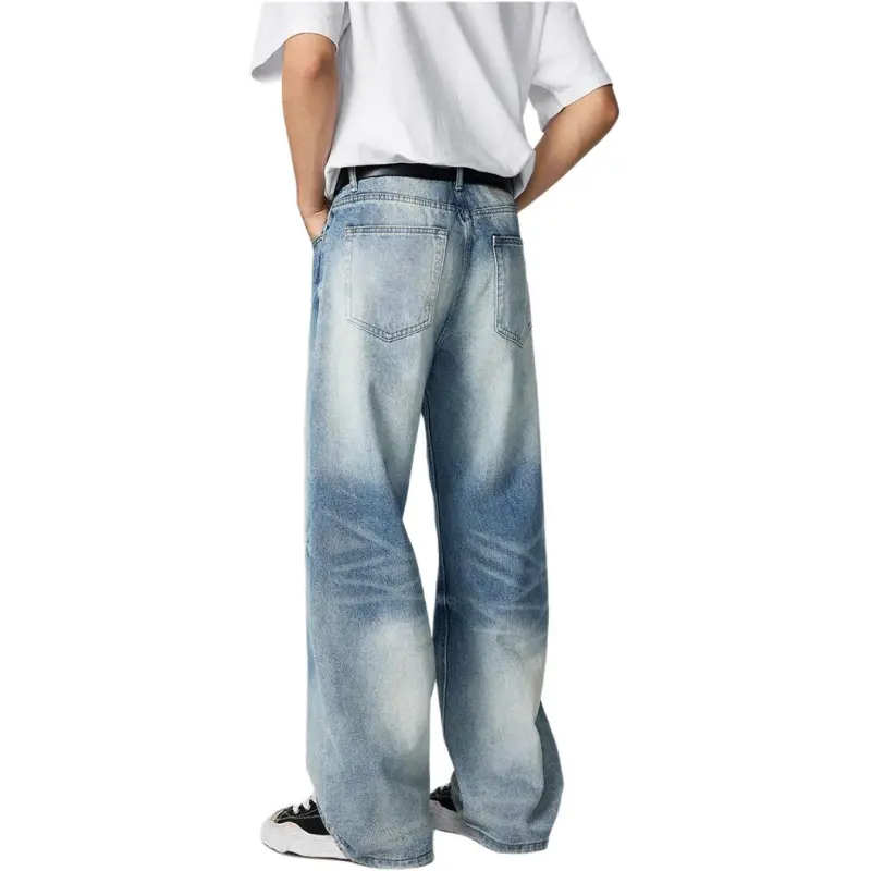 NVRFRGT Jeans Unisex Light Blue-1