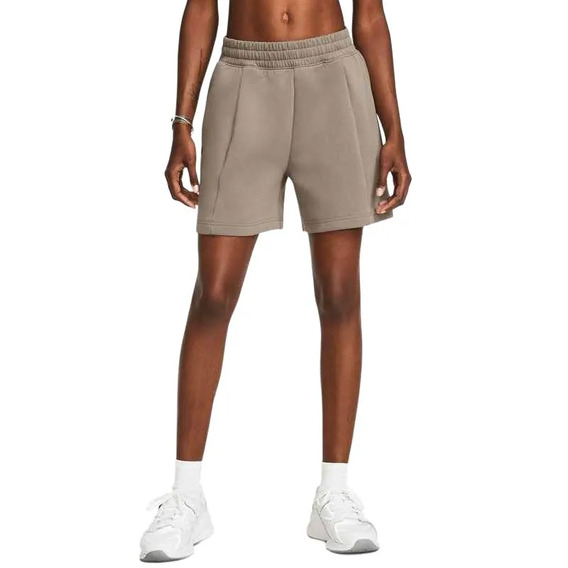 Under Armour Unstoppable Sports Shorts Women's Brown-3