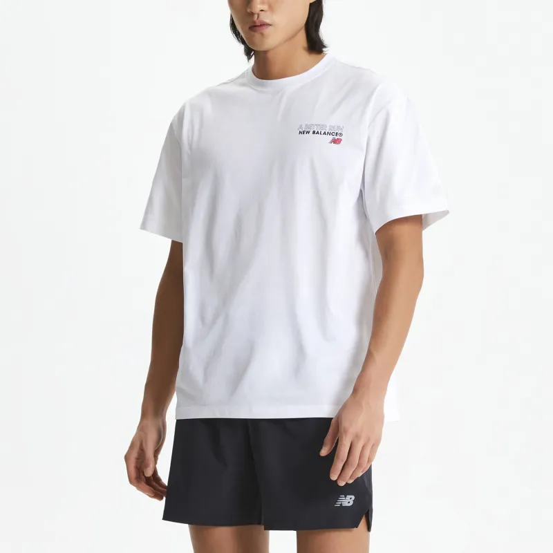 New Balance FW24 T Shirt Unisex White-2