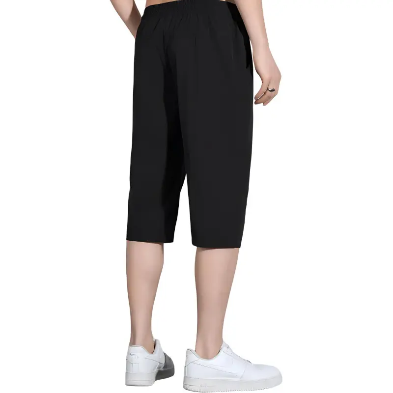BIG TIME REGAL Casual Shorts Unisex Black-2