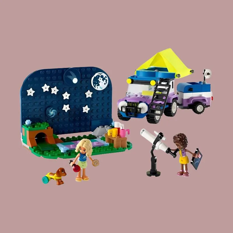 LEGO Good Friend Collection Stargazing Camping Vehicle Building Blocks 364pcs 42603 1-3