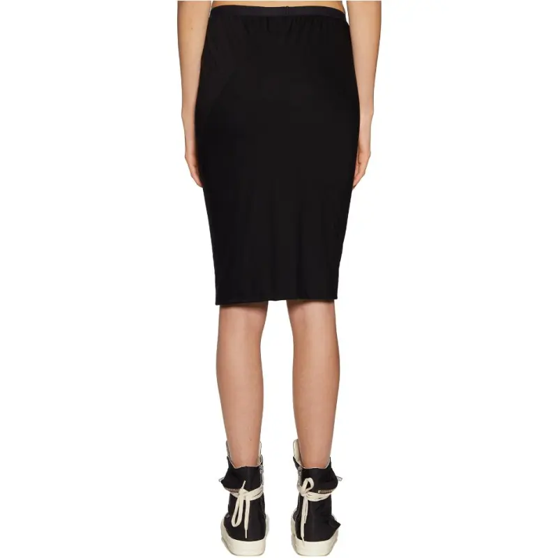 RICK OWENS Casual Long Skirts Women's Black-1
