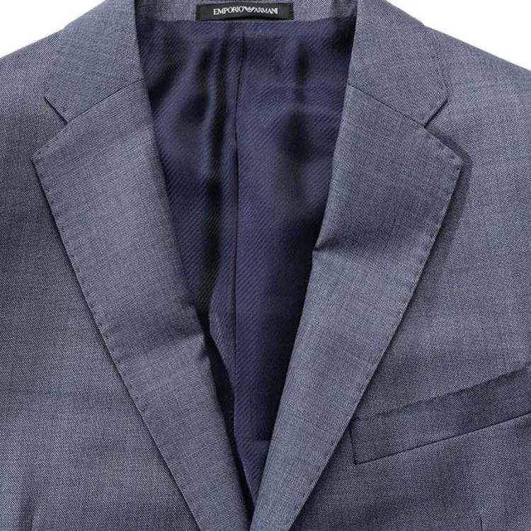 EMPORIO ARMANI SS24 Business Suit Men's Dark Blue-10