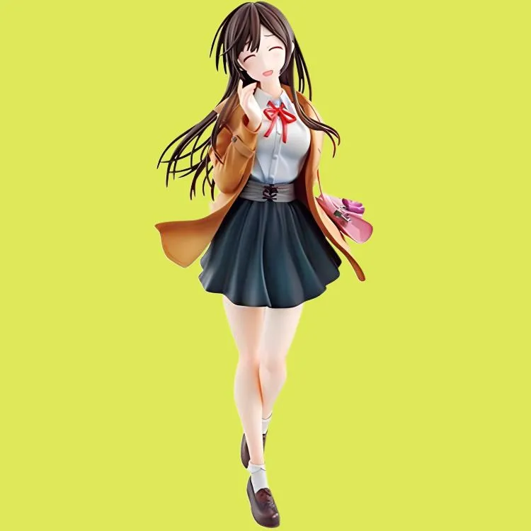 BANDAI Ichiban Kuji Rent A Girlfriend Satisfaction Level 2 Chizuru Mizuhara Last Reward 23cm Scale Figures-3