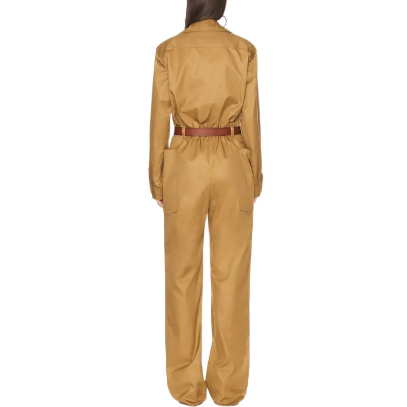 SAINT LAURENT Jumpsuit 'Camel'-3