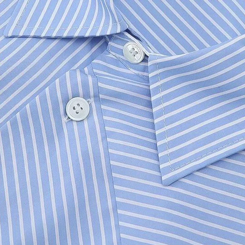 VERSACE Shirts Men Blue-5