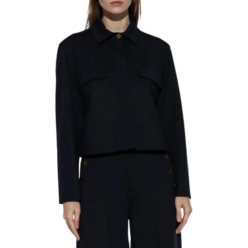 'S MAX MARA Talamo Collared Jacket-2