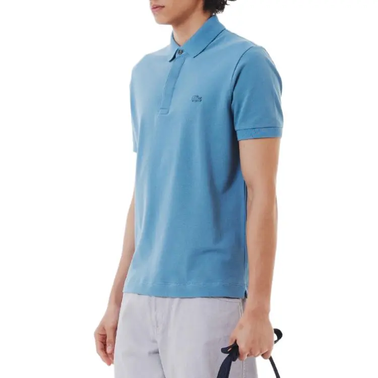 LACOSTE Paris Stretch Piqué Polo Shirt-4