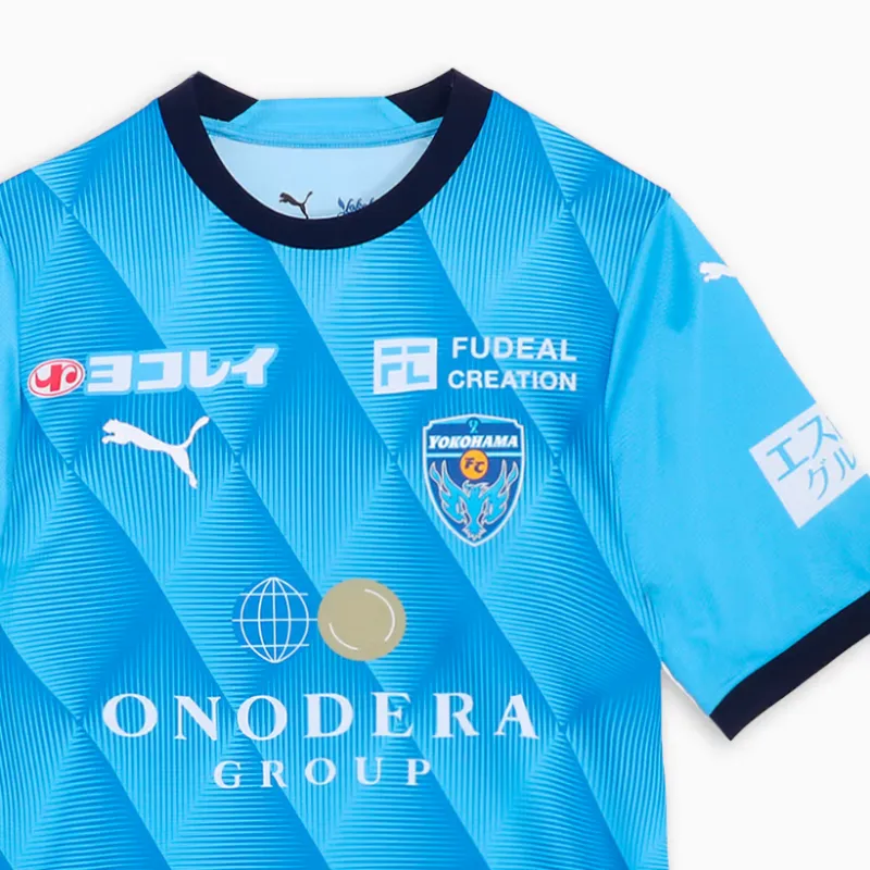 PUMA Yokohama FC Soccer Jersey Men's Cerulean-2