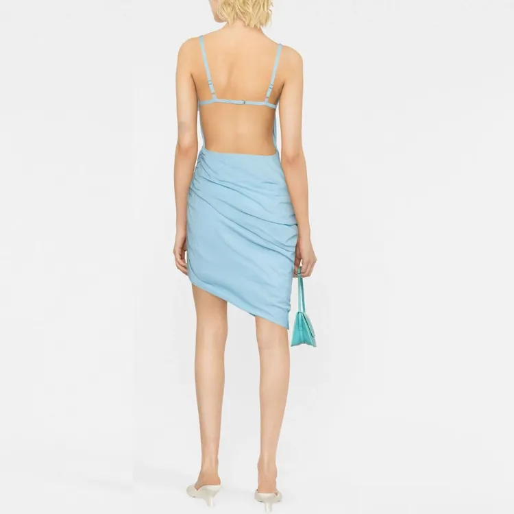 Jacquemus La Robe Saudade 'Light Blue'-2
