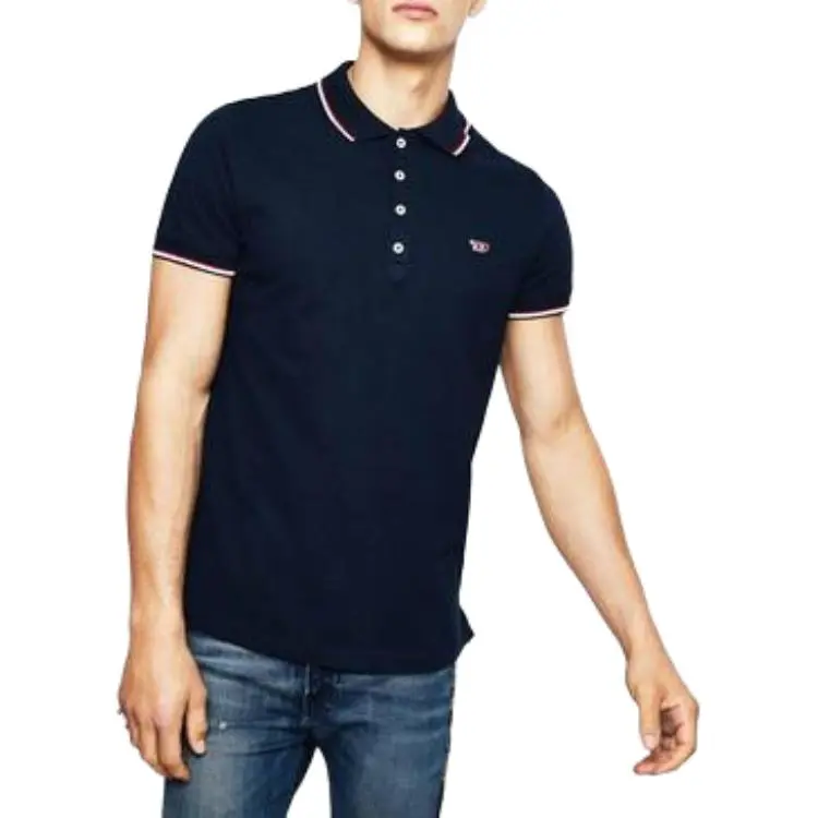 DIESEL Polo Shirts Men Blue-3