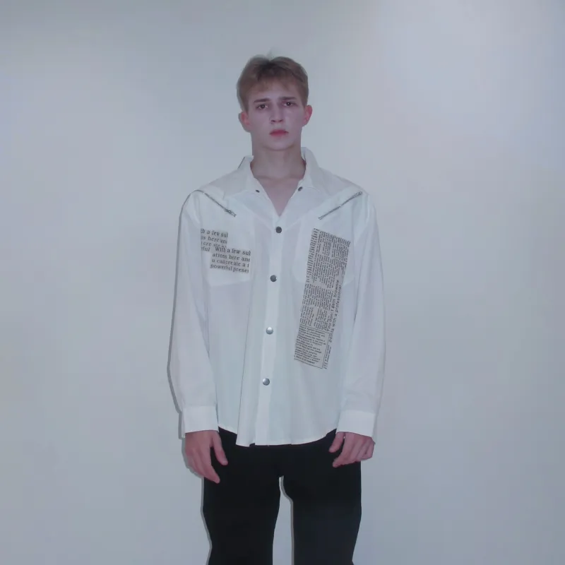Non Allergic Shirts Unisex White-2