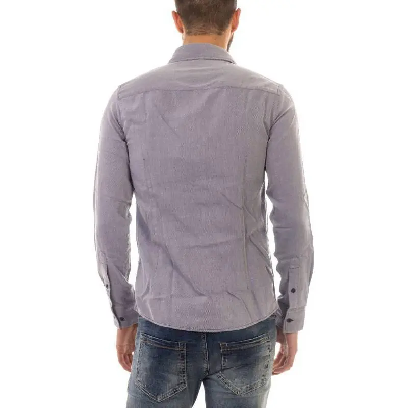 ARMANI JEANS Shirts Men Blue-1