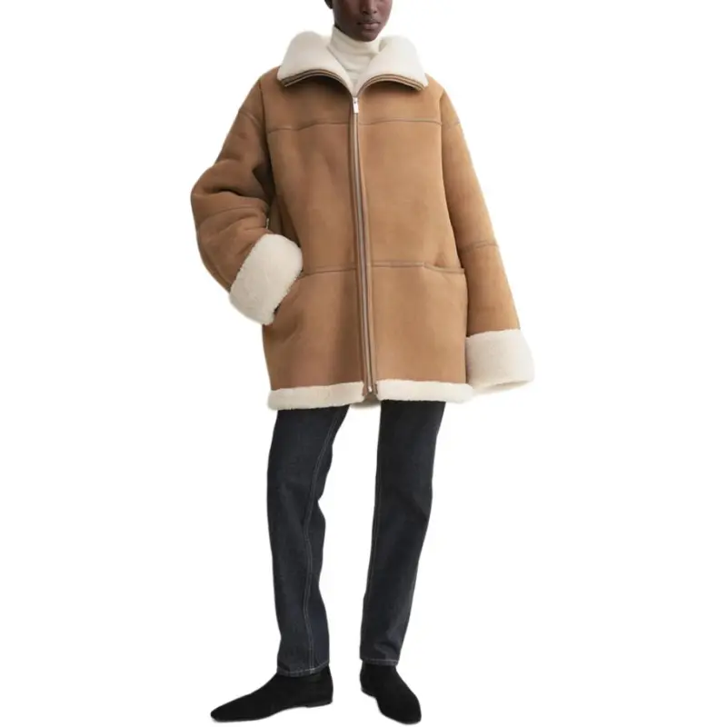 TOTEME Signature Zip Up Jacket-2