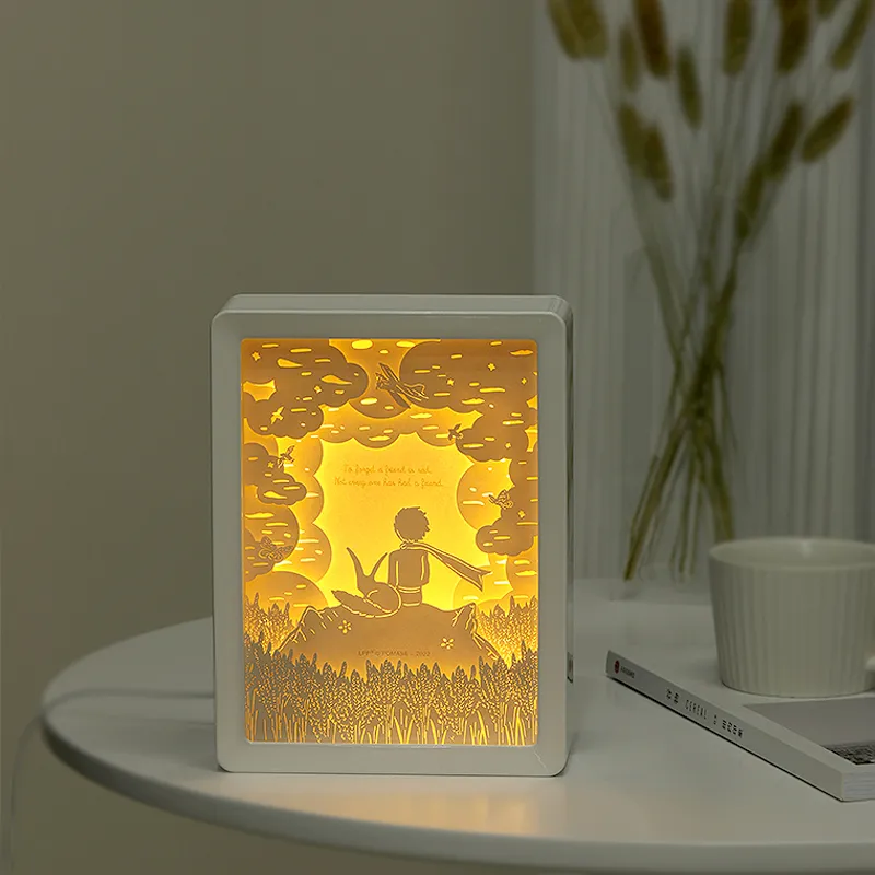 VIPO x LE PETIT PRINCE The Little Prince Paper Carved Light Chibi Figures-3