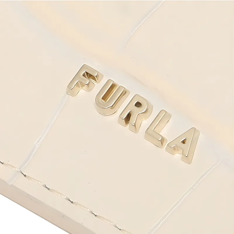 Furla Leather Wallet Unisex White-2