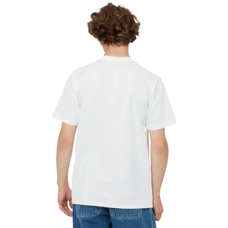 Carhartt WIP Logo Printed Crewneck T Shirt-3