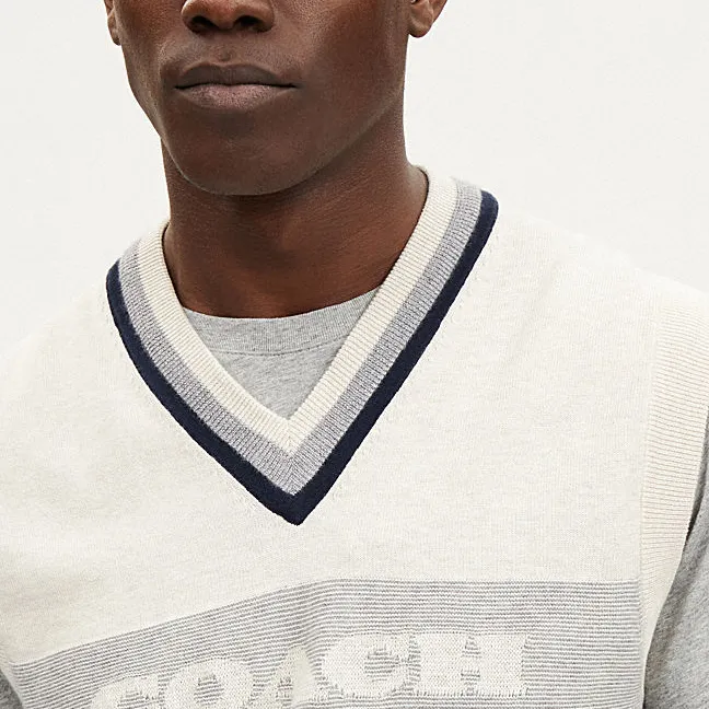 COACH Vests Men Navy-3