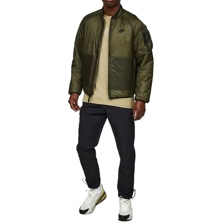 Nike Jackets Men Dark Green-3