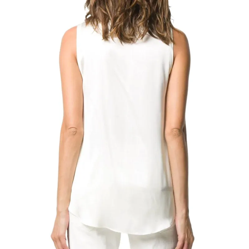 Brunello Cucinelli Scoop Neck Sleeveless Tank Top-7
