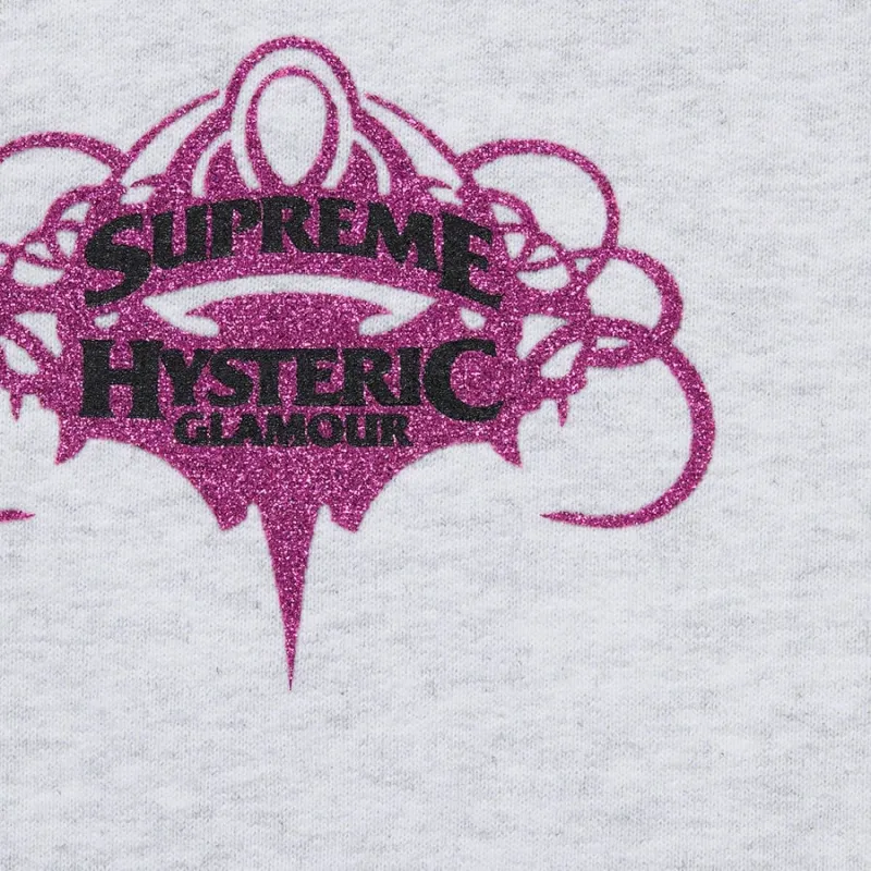 Supreme X Hysteric Glamour Zip Up Hooded Sweatshirt-6