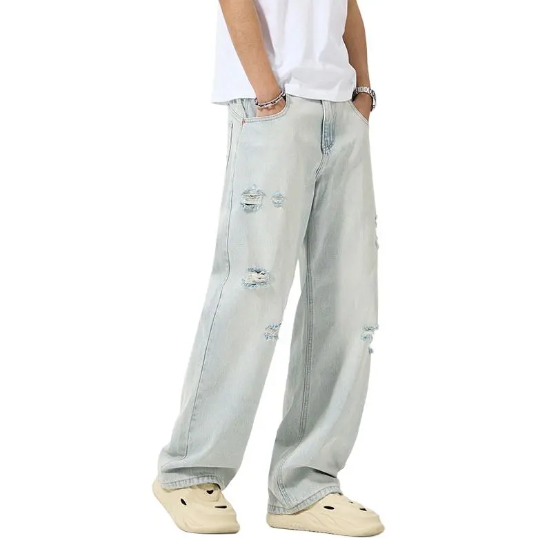 JASONWOOD Cowboy On The Run Jeans Unisex Blue-4
