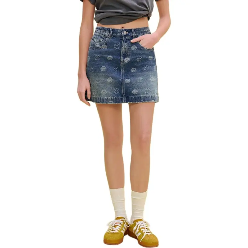 Teenie Weenie x SMILEY Casual Short Skirts Women's-2