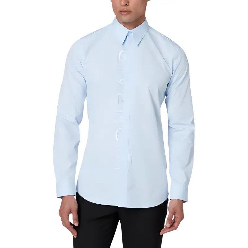 Givenchy Shirt Men's Light Blue-1