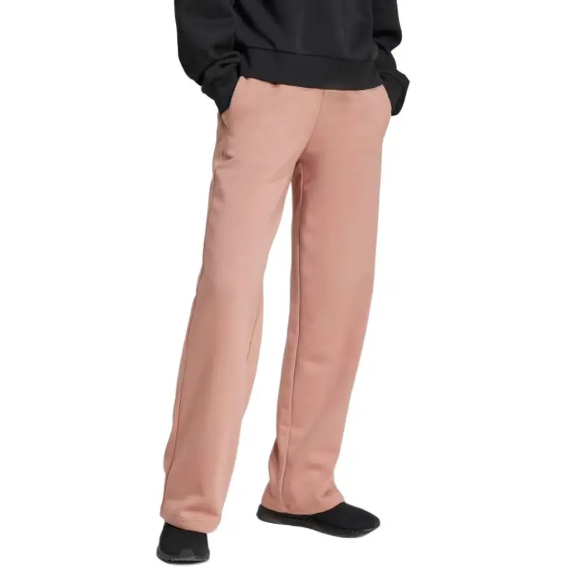Adidas ESSENTIALS Knitted Sports Pants Women's Warm Clay/White-1