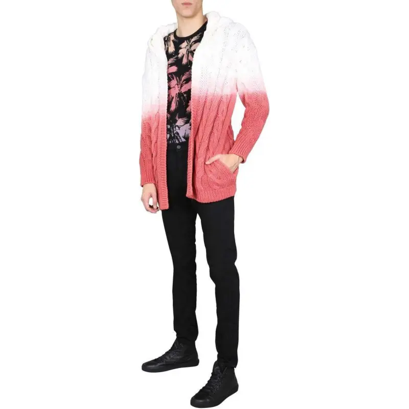 SAINT LAURENT SS23 Knitwear Women's White Pink-4