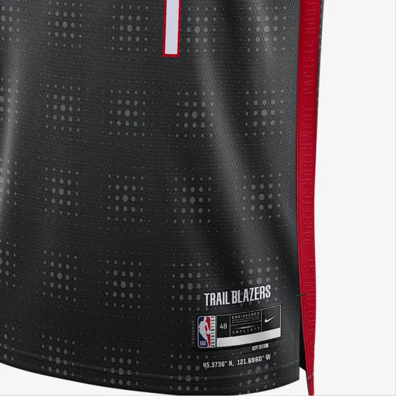 Nike Anfernee Simons Portland Trail Blazers 2024/25 City Edition Men's Nike Dri FIT Nba Swingman Jersey-2