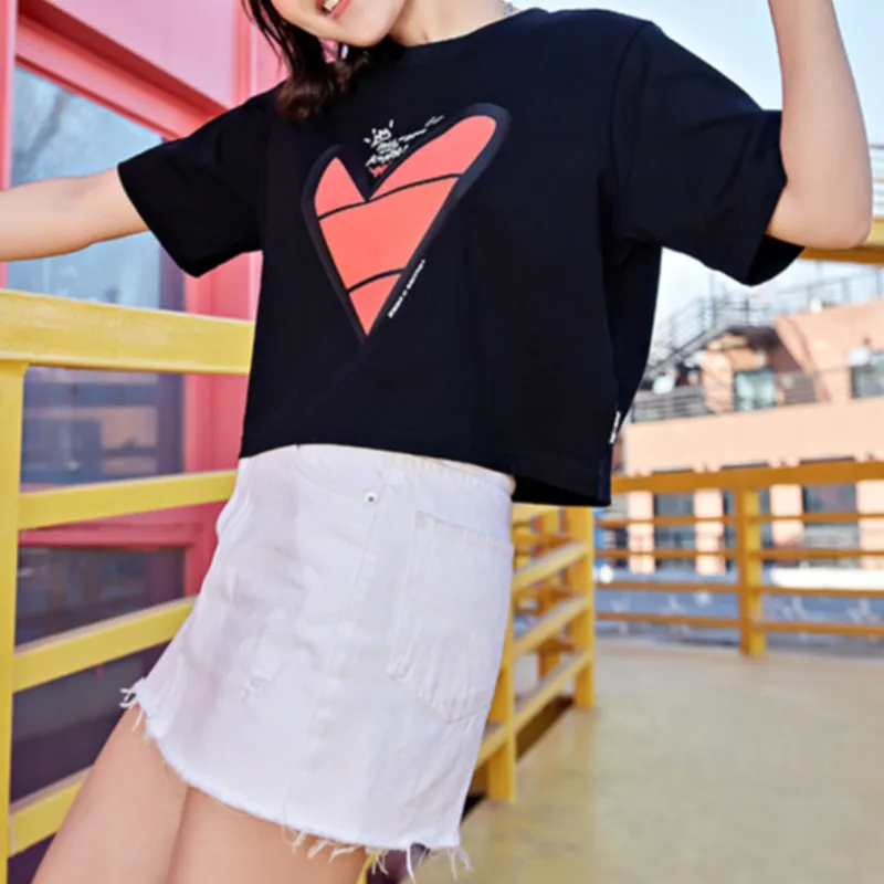 Kappa T-Shirts Women's Black-990-2