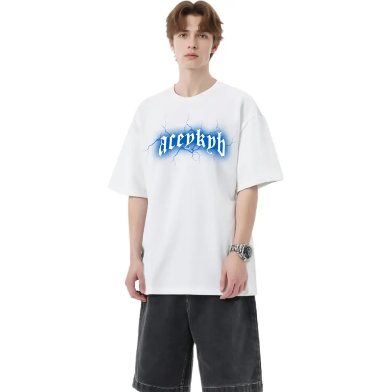 YK&YB T Shirts Unisex White-3