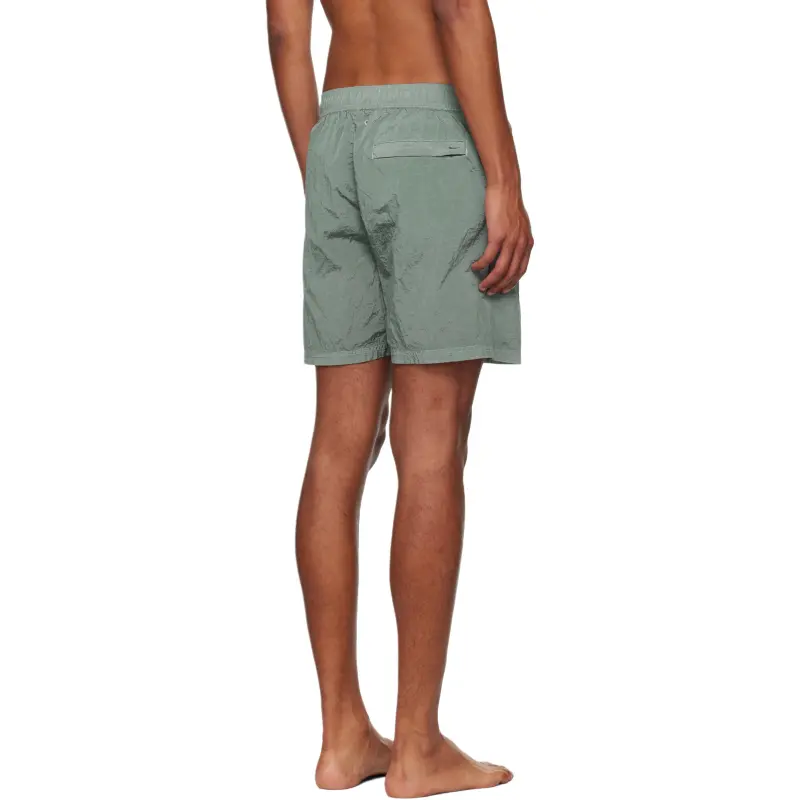 STONE ISLAND Logo Patch Swim Shorts-4