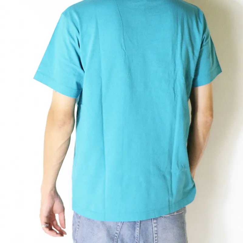 Champion T-Shirt Japan Version Unisex Lake Blue-2