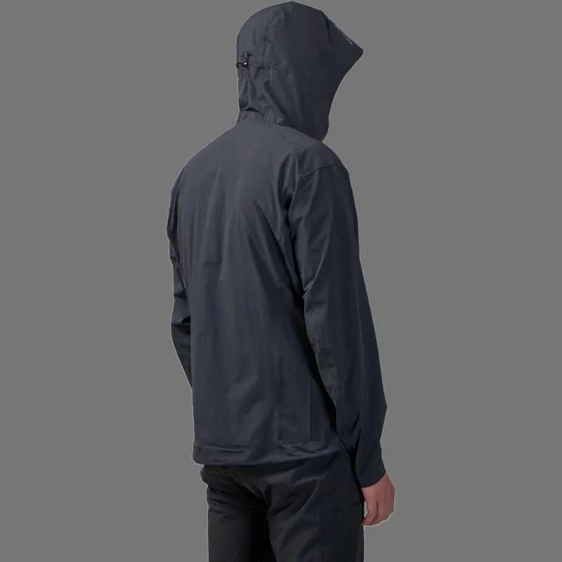 Arcteryx GAMMA Waterproof, Windproof, UV Protection, Breathable, Abrasion Resistant Windbreaker Jacket Men's Black-2