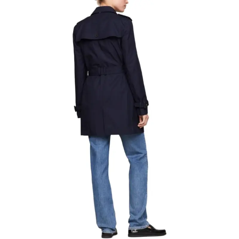 Tommy Hilfiger Coats Women's Navy Blue-2