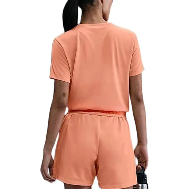 Nike Clothing T Shirts Women's Orange-1