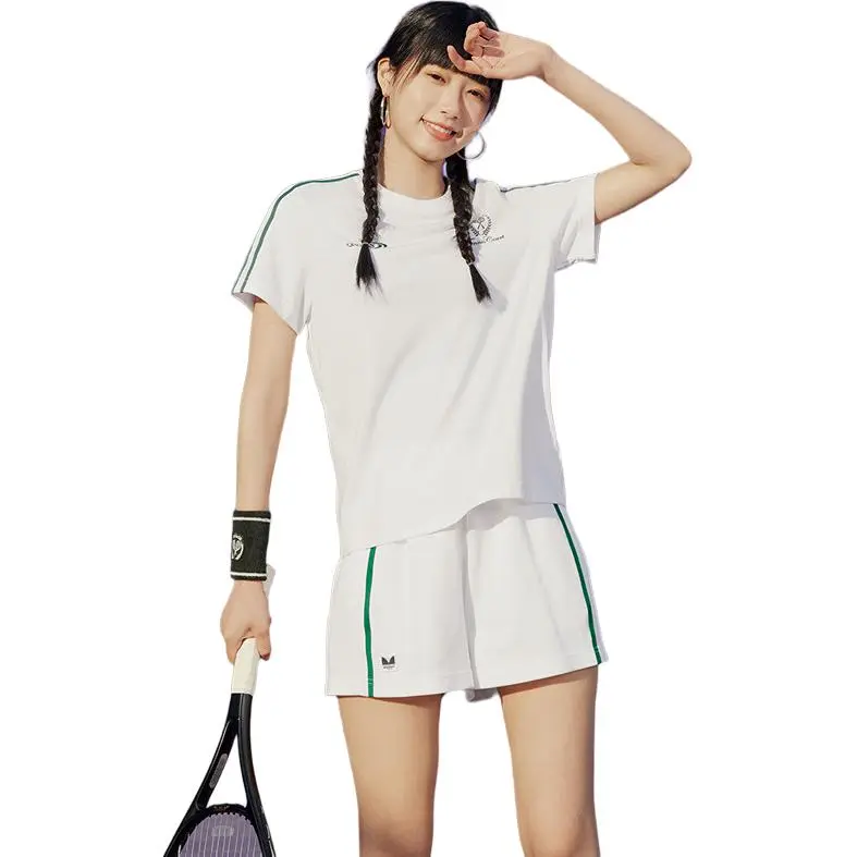 QIAODAN Sports Life Collection Regular T Shirt Women's Jordan White-2