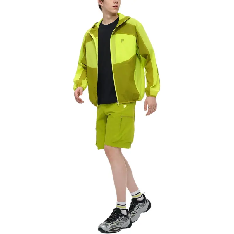 FILA FUSION FOB Collection FUSION LIFE Jackets Coats Men's Fresh Light Green-4