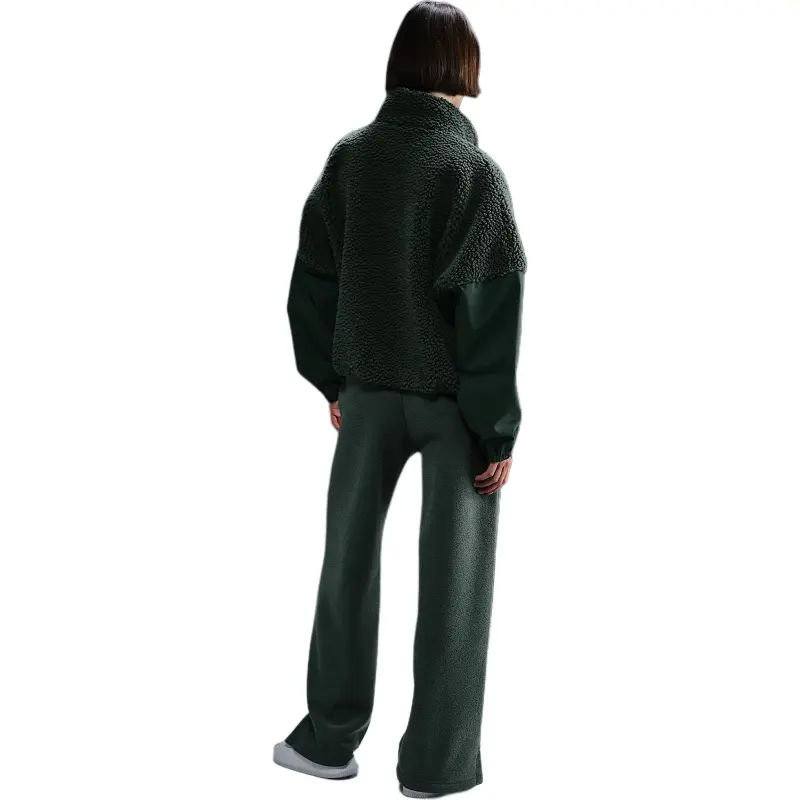 Nike Sportswear Phoenix Plush Women's High Waisted Wide Leg Cozy Fleece Pants-3