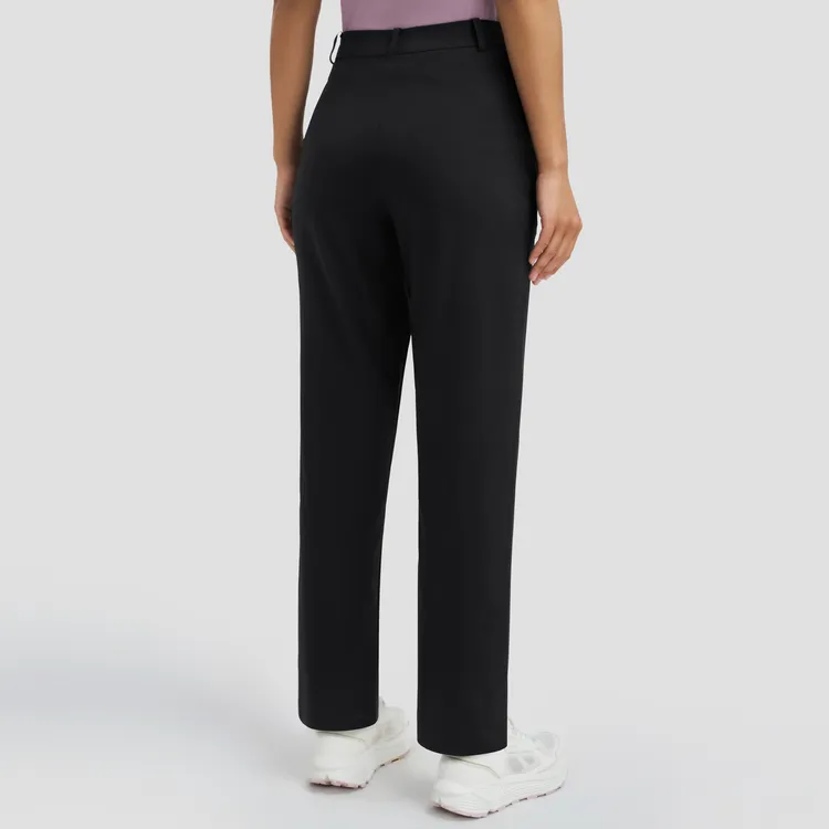 DESCENTE Dualis Casual Pants Women's IB Stretch Limo-3