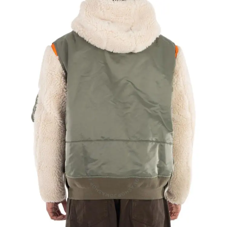 Sacai Panelled Hooded Jacket-4