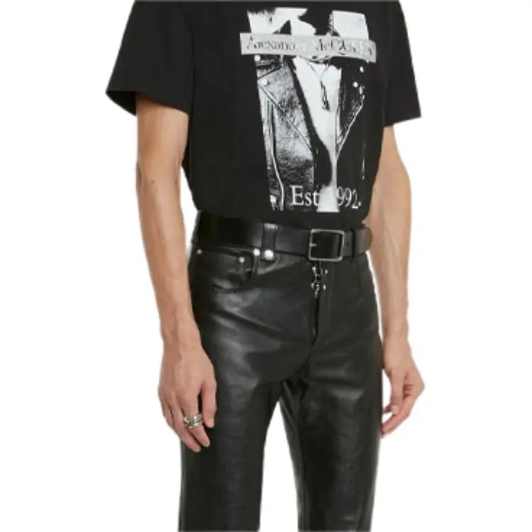 Alexander McQueen Graphic Printed Crewneck T-Shirt-4